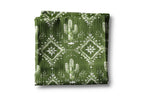 Retro Cactus Western Cowboy Cowgirl Kitchen Towel Waffle