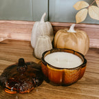 Amber Pumpkin Candle | 8oz