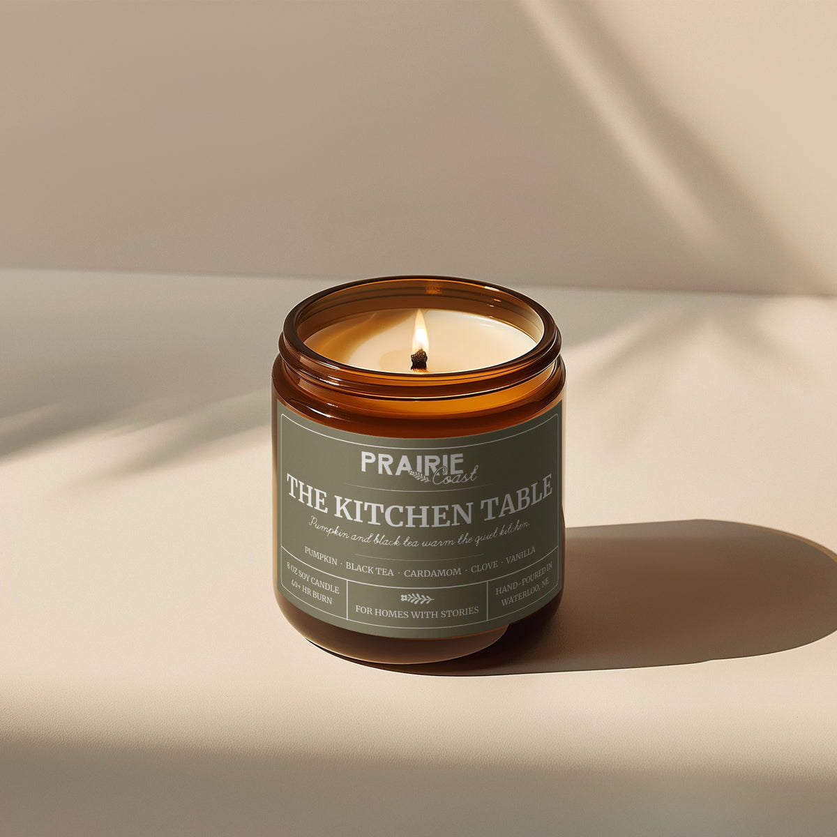 No. 15: The Kitchen Table | Coconut Soy Candle